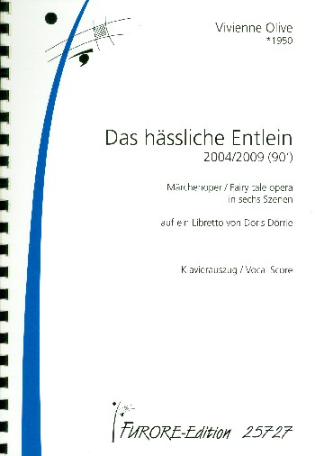 Das hässliche Entlein  Klavierauszug  