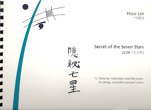 Secret of the seven Stars für Akkordeon,  Streicher und Percussion  Partitur