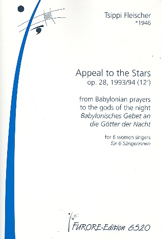 Appeal to the Stars op.28 für 6 Sängerinnen  Partitur  