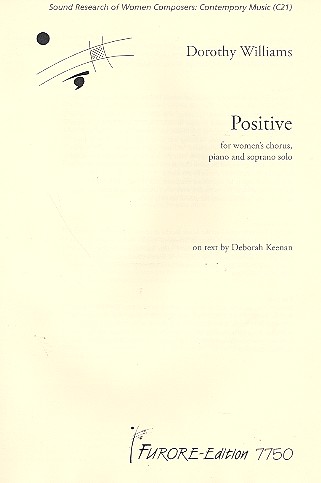 Positive for soprano, female chorus  and piano  score
