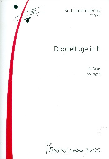 Doppelfuge in h  für Orgel  