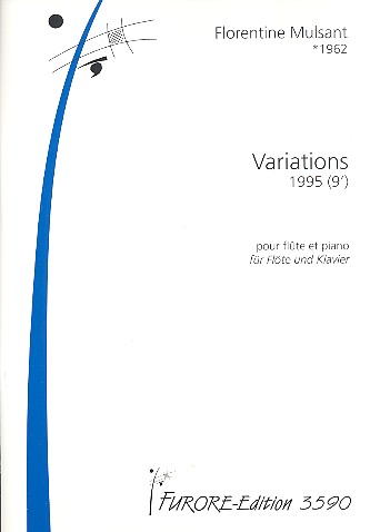 Variations&nbsp;&nbsp;für Flöte und Klavier&nbsp;&nbsp;