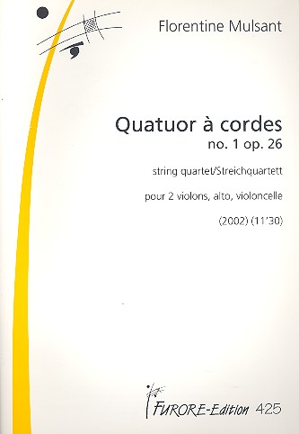 String Quartet op.26  Partitur und Stimmen  