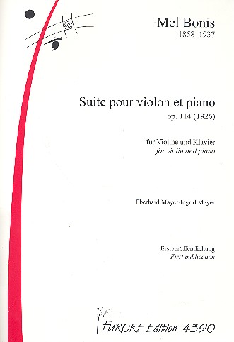 Suite&nbsp;&nbsp;für Violine und Klavier&nbsp;&nbsp;