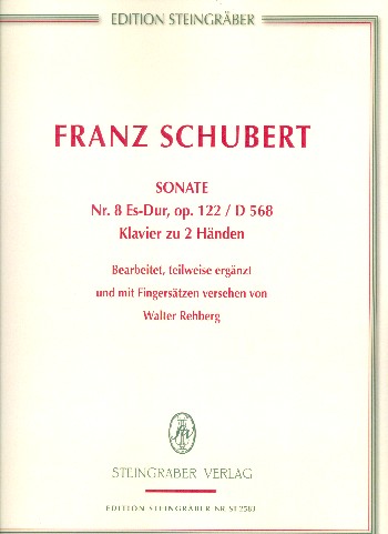 Sonate Es-Dur Nr.8 D568 op.122  für Klavier  