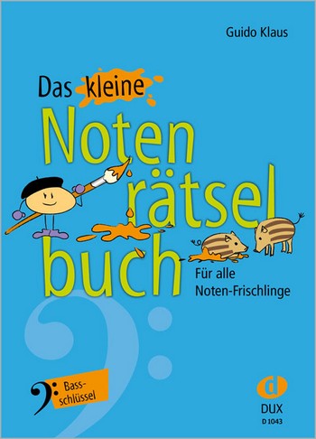 Das kleine Notenrätselbuch&nbsp;&nbsp;Ausgabe Bassschlüssel&nbsp;&nbsp;