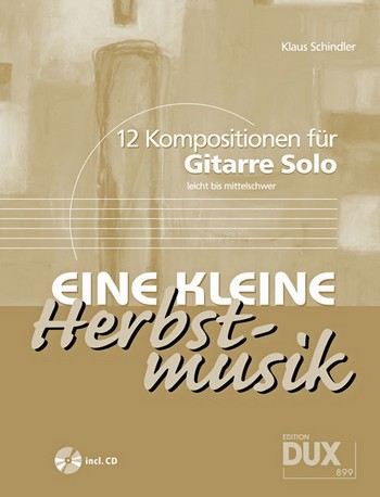 Eine kleine Herbstmusik (+CD)  für Gitarre  