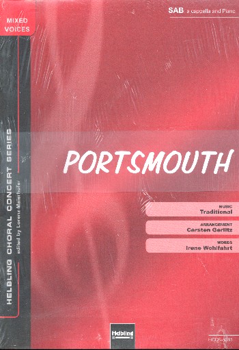 Portsmouth SAB+Klavier&nbsp;&nbsp;für gem Chor (SAB) und Klavier&nbsp;&nbsp;Partitur