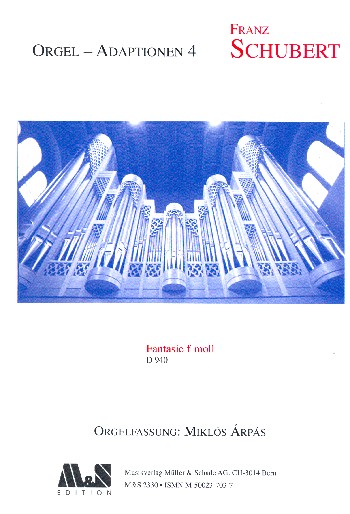 Fantasie f-Moll D940&nbsp;&nbsp;für Orgel&nbsp;&nbsp;