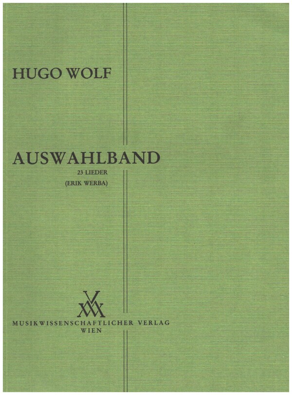 Auswahlband mit 23 Liedern    