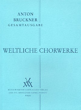 Weltliche Chorwerke    Studienpartitur