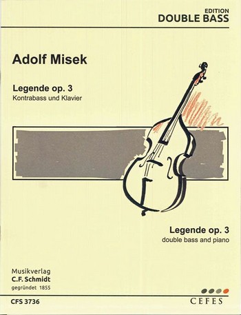 Legende op.3  für Kontrabass und Klavier  