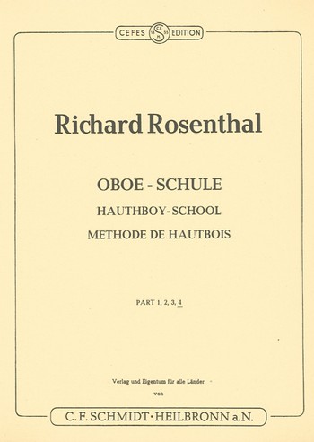 Schule Band 3&nbsp;&nbsp;für Oboe&nbsp;&nbsp;