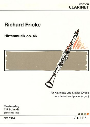 Hirtenmusik  für Klarinette und Klavier (Orgel)  