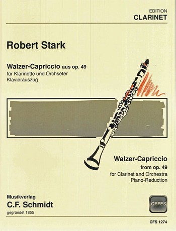 Walzer Capriccio aus op.49  für Klarinette und Klavier  