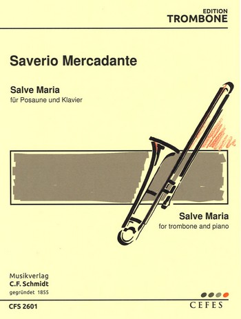 Salve Maria  für Posaune und Klavier  