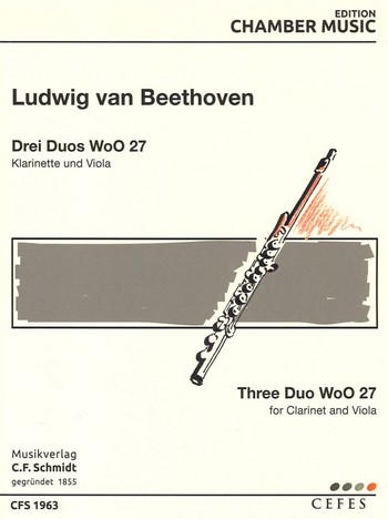 3 Duos  für Klarinette und Viola  Stimmen