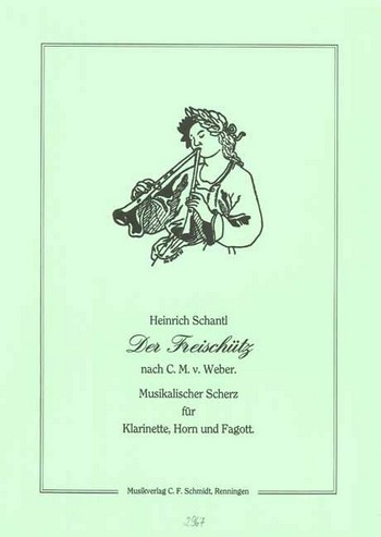 Der Freischütz  für Klarinette, Horn und Fagott  Stimmen