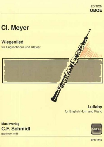 Wiegenlied  für Englischhorn und Klavier  