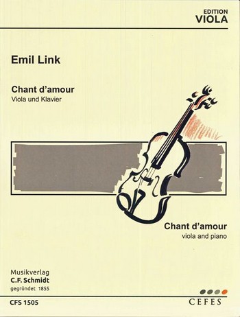 Chant d'amour  für Viola und Klavier  