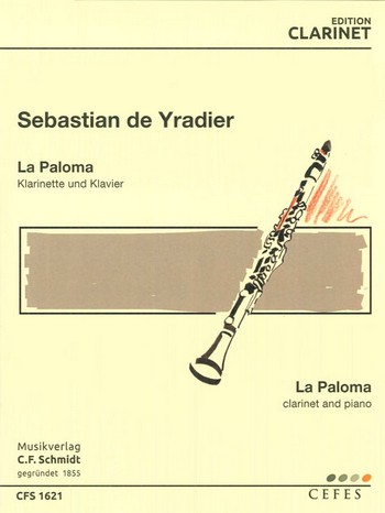 La Paloma  für Klarinette und Klavier  