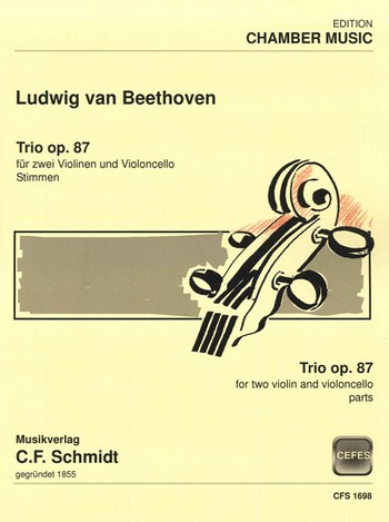 Trio op.87&nbsp;&nbsp;für 2 Violinen und Violoncello&nbsp;&nbsp;Stimmen