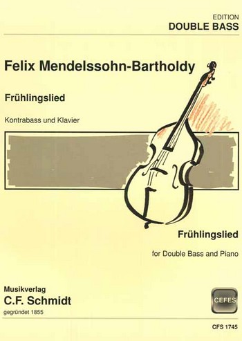 Frühlingslied  für Kontrabass und Klavier  