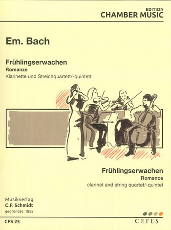 Frühlingserwachen  für Klarinette und Streichquartett (Streichquintett)  Stimmen