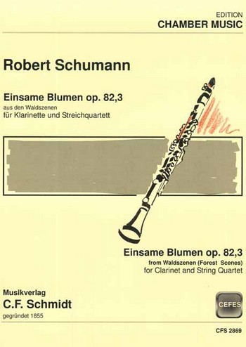 CFS2869 Einsame Blumen  für Klarinette und Streichquartett  