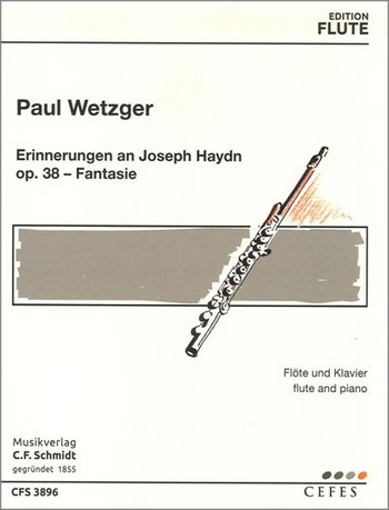 Erinnerung an Joseph Haydn op.38  für Flöte und Klavier  