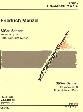 Süsses Sehnen op.40  für Flöte, Violine und Klavier  Stimmen