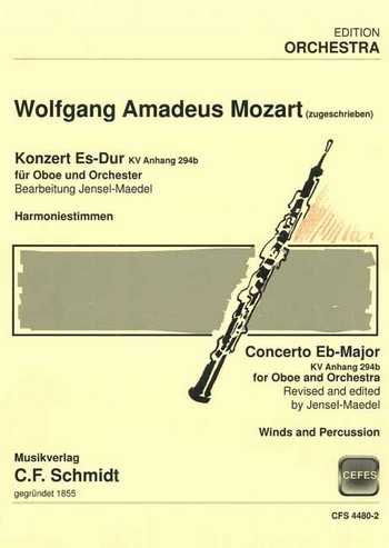 CFS4480-2 Konzert Es-Dur  für Oboe und Orchester  Harmonie