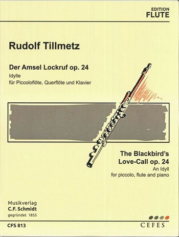 Der Amsel Lockruf op.24  für Flöte und Klavier  