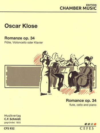 CFS932 Romanze op. 34  für Flöte, Violoncello und Klavier  