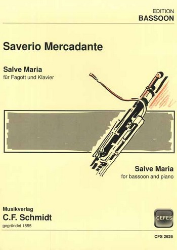 Salve Maria  für Fagott und Klavier  