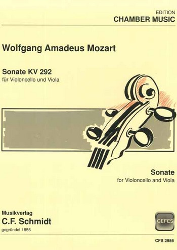 Sonate KV292&nbsp;&nbsp;für Violoncello und Viola&nbsp;&nbsp;
