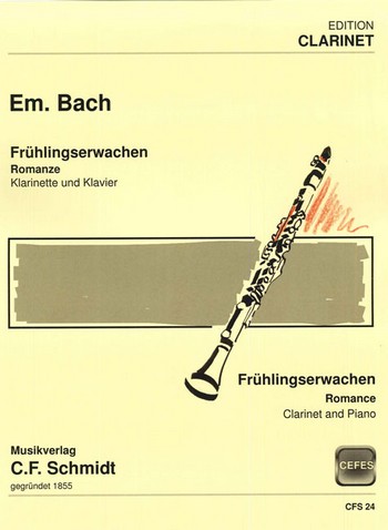 E. Bach  Frühlingserwachen.  für Klarinette Klavier  