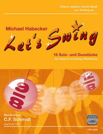 Let's swing  für Gitarre/Tabulatur  Spielpartitur