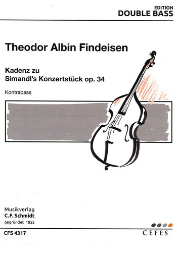 CFS4317  T.A.Findeisen, Kadenz zu Simandls Konzertstück op.34 :  für Kontrabass  