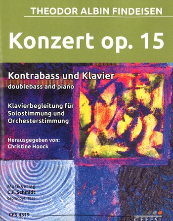 Konzert Nr.1 op.15  für Kontrabass und Orchester  Klavierauszug (Kontrabass und Klavier)