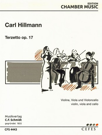 Terzetto op.17&nbsp;&nbsp;für Violine, Viola und Violoncello&nbsp;&nbsp;Stimmen