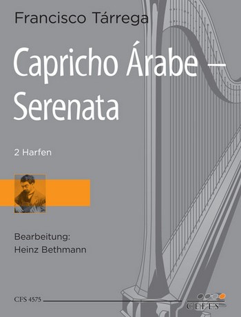 Capricho Árabe  für 2 Harfen  2 Spielpartituren