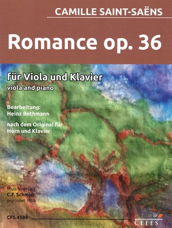 Romance op.36&nbsp;&nbsp;für Viola und Klavier&nbsp;&nbsp;