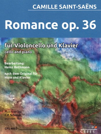 Romance op.36&nbsp;&nbsp;für Violoncello und Klavier&nbsp;&nbsp;
