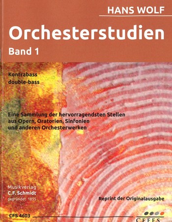 Orchesterstudien Band 1  für Kontrabass  