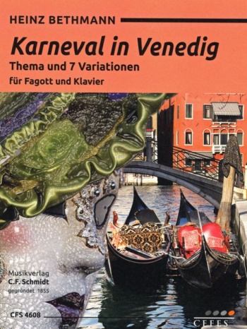 Karneval in Venedig  für Fagott und Klavier  