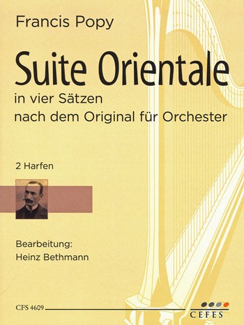 Suite orientale&nbsp;&nbsp;für 2 Harfen&nbsp;&nbsp;2 Spielpartituren