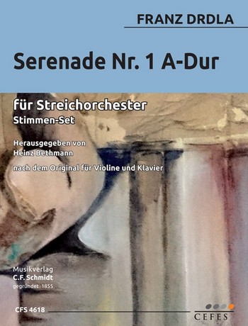 Serenade A-Dur Nr.1  für Streichorchester  Stimmensatz (solo-3-2-1-1-1)