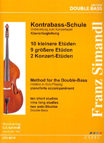 Kontrabass-Schule Band 6, 7 und 9 - Vorbereitung zum Konzertspiel  für Kontrabass und Klavier  Partitur/Klavierbegleitung