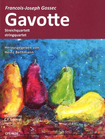 Gavotte  für Streichquartett  Partitur und Stimmen